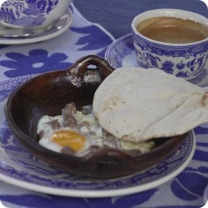 Huevos cazuela